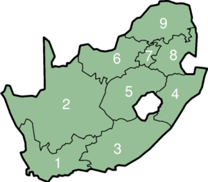 KwaZulu-Natal is nommer 4 op die kaart.